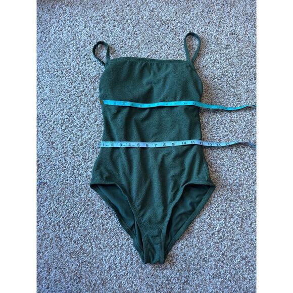 KONA SOL one piece swim suit/bathing suit, size women's Medium, Olive/Army Green - Picture 3 of 6